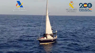Interceptan un velero en Canarias con 200 kilos de cocaína