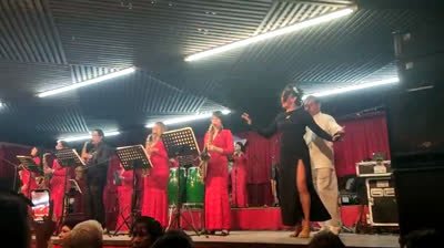 Jaqueline Santos y José Cano. Danzón Willy