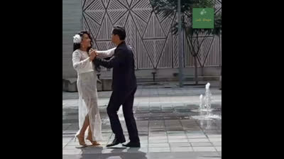 Jaqueline Santos y Alex Bch. Danzonera La Playa