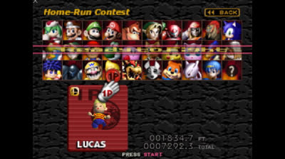 Smash Remix home run contest.